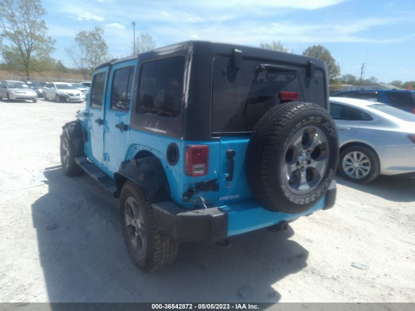 2017 JEEP WRANGLER UNLIMITED SAHARA - 1C4BJWEG9HL594161