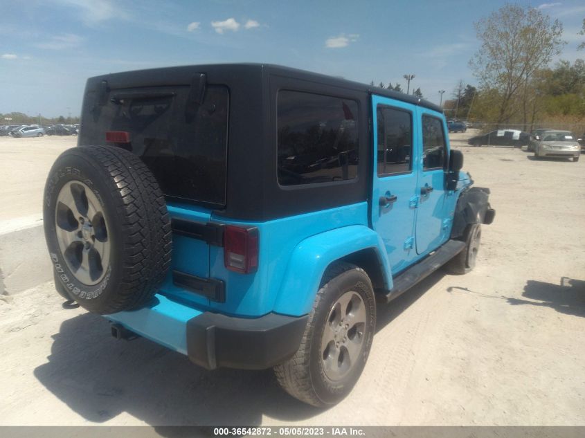 2017 JEEP WRANGLER UNLIMITED SAHARA - 1C4BJWEG9HL594161