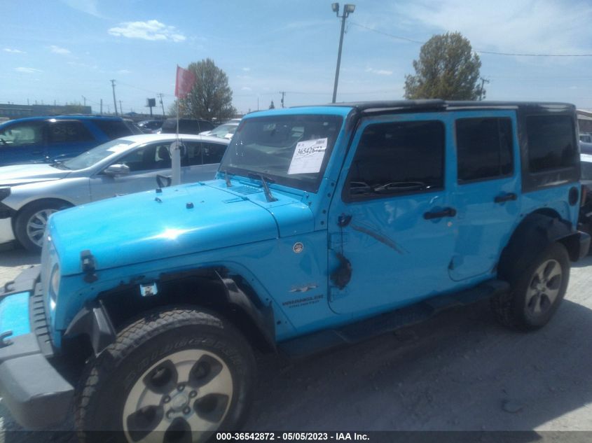 2017 JEEP WRANGLER UNLIMITED SAHARA - 1C4BJWEG9HL594161