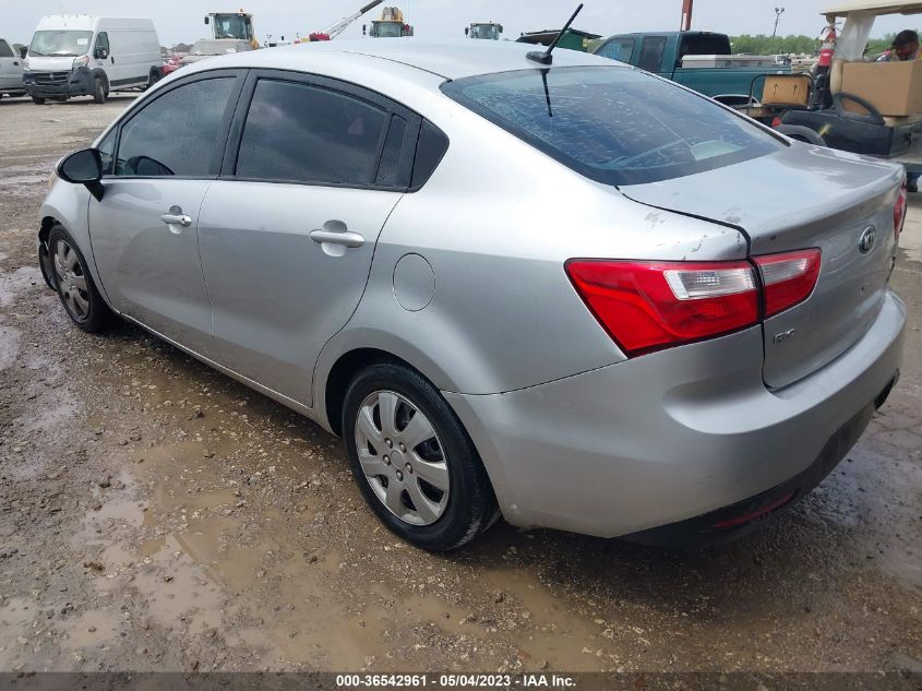 2015 KIA RIO LX - KNADM4A39F6494898