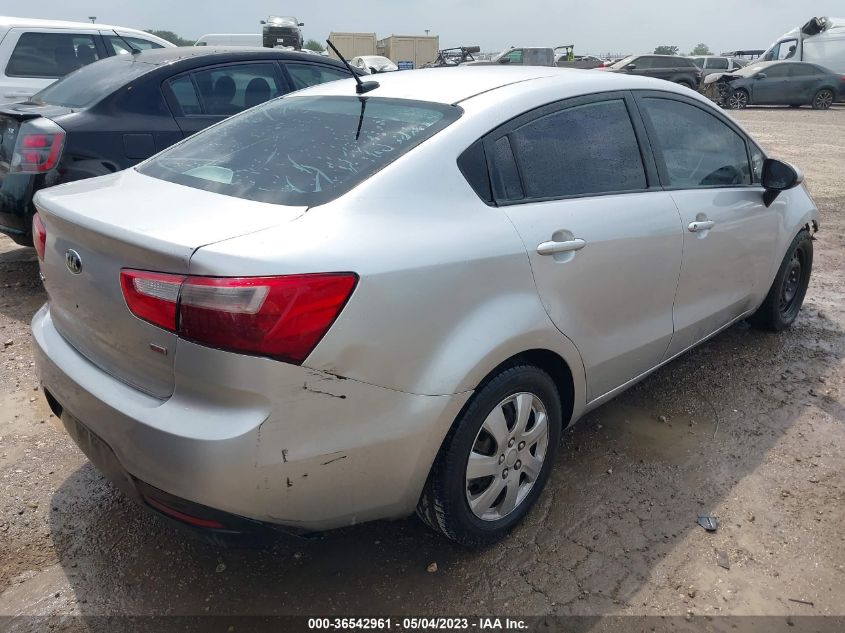 2015 KIA RIO LX - KNADM4A39F6494898