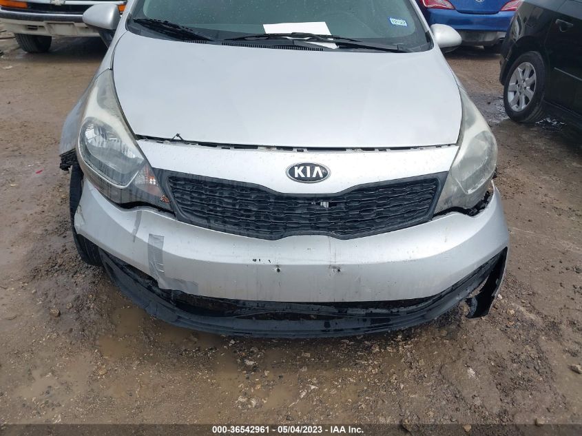 2015 KIA RIO LX - KNADM4A39F6494898