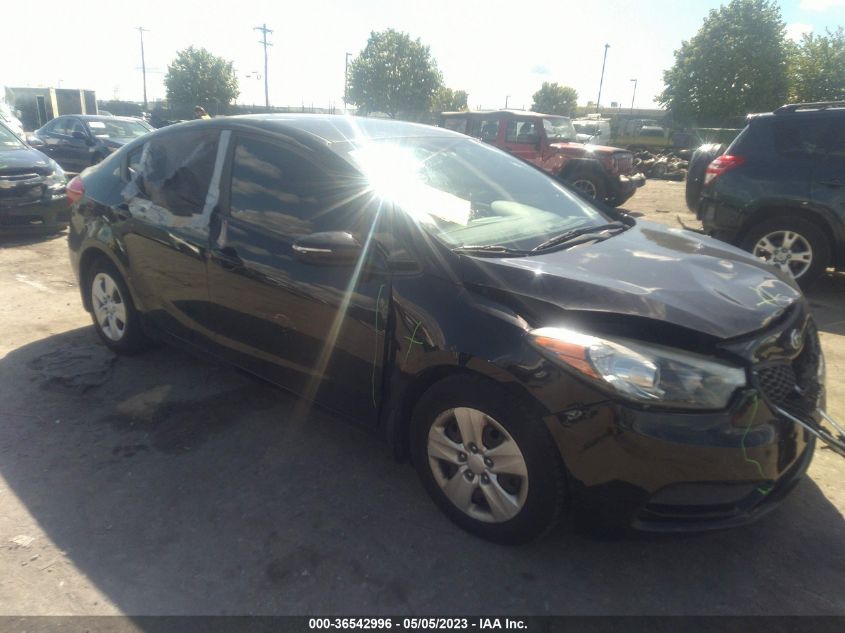 2016 KIA FORTE LX - KNAFX4A6XG5526579