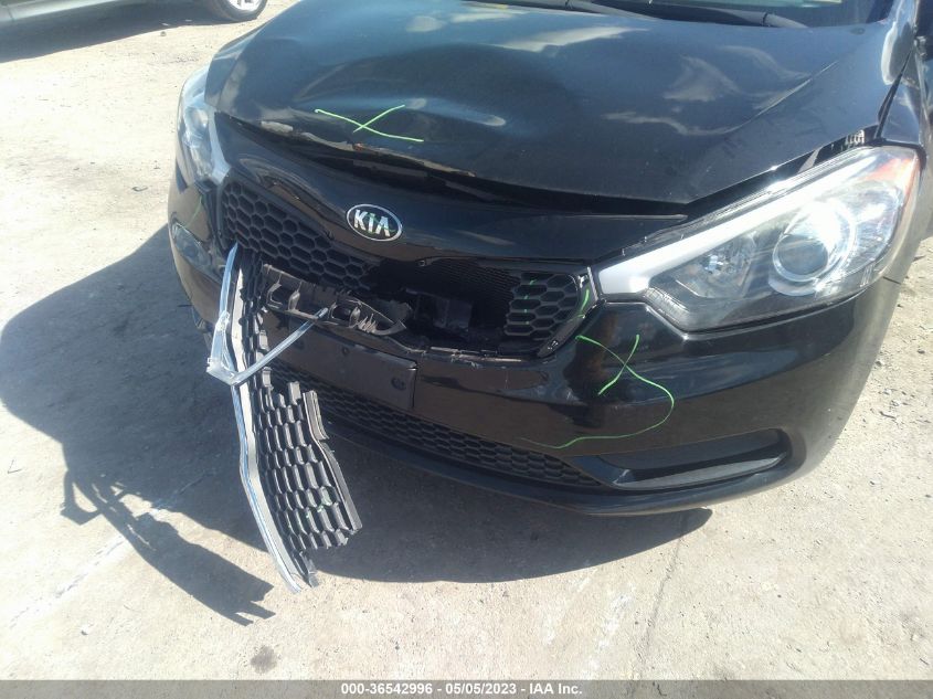 2016 KIA FORTE LX - KNAFX4A6XG5526579