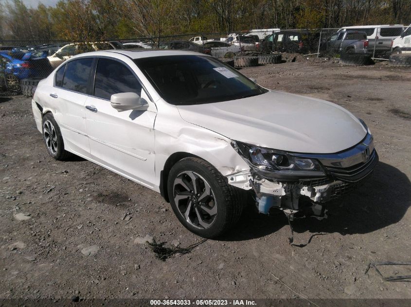 2016 HONDA ACCORD SEDAN EX-L - 1HGCR2F88GA058276
