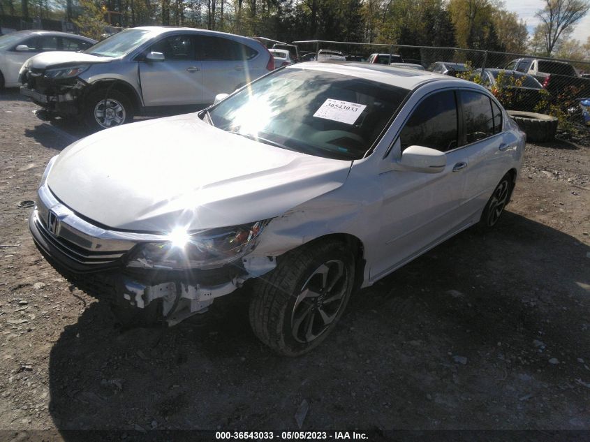 2016 HONDA ACCORD SEDAN EX-L - 1HGCR2F88GA058276