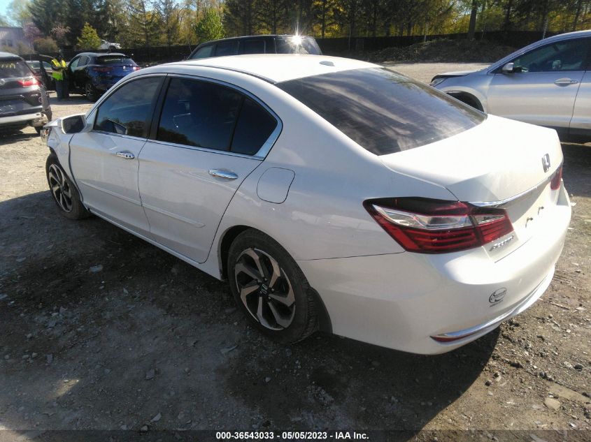 2016 HONDA ACCORD SEDAN EX-L - 1HGCR2F88GA058276