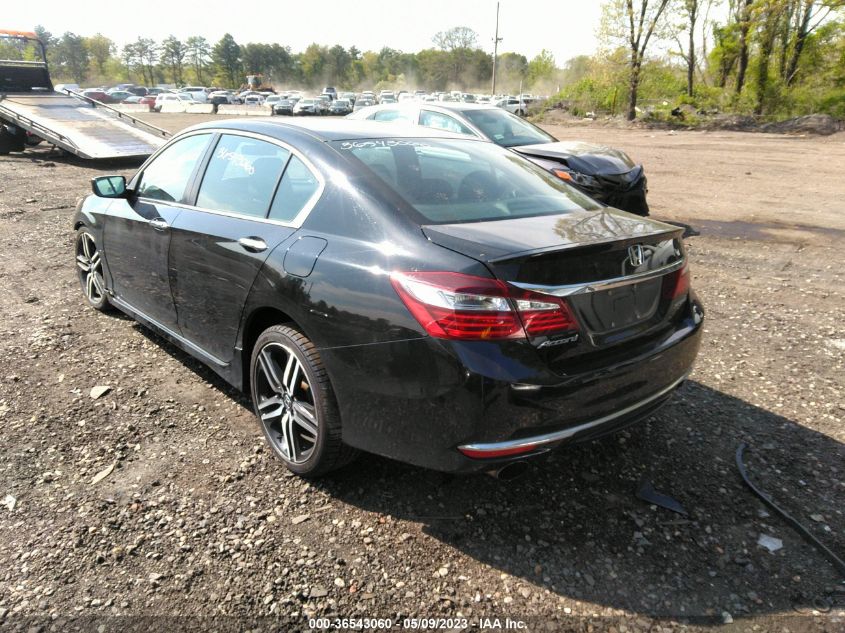 2016 HONDA ACCORD SEDAN SPORT - 1HGCR2F56GA173061