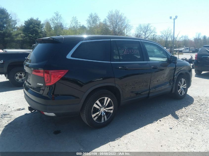 2016 HONDA PILOT EX-L - 5FNYF6H58GB012963