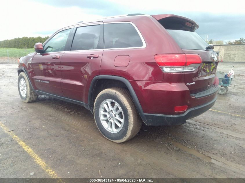 2019 JEEP GRAND CHEROKEE LAREDO E - 1C4RJFAG1KC567953