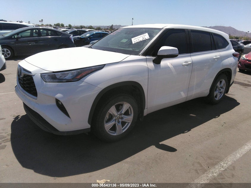 VIN 5TDBZRBH1LS047528 2020 TOYOTA HIGHLANDER LE/L