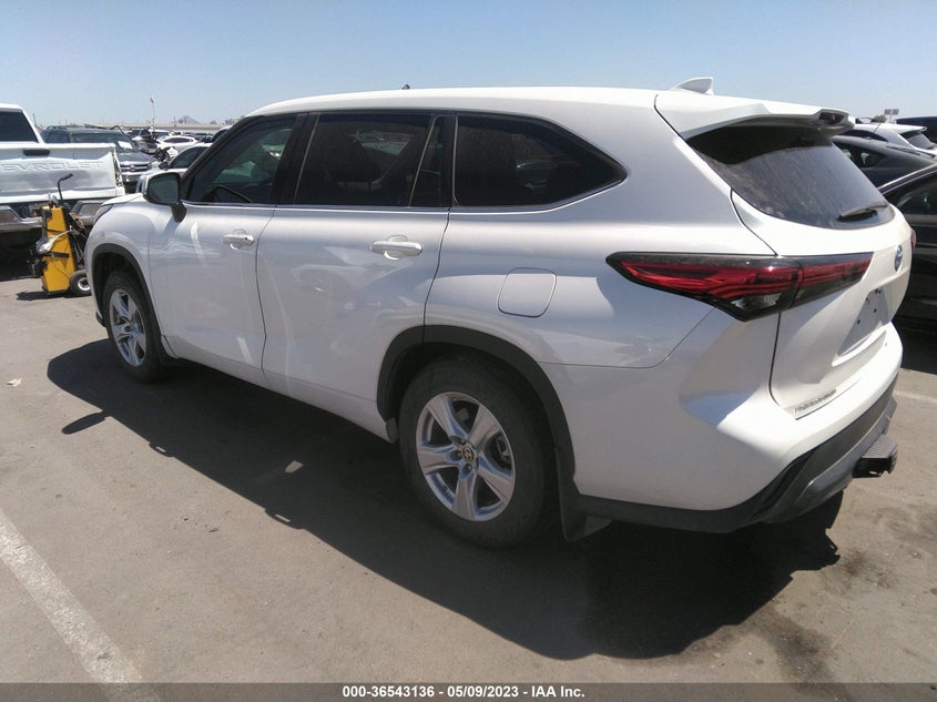 VIN 5TDBZRBH1LS047528 2020 TOYOTA HIGHLANDER LE/L