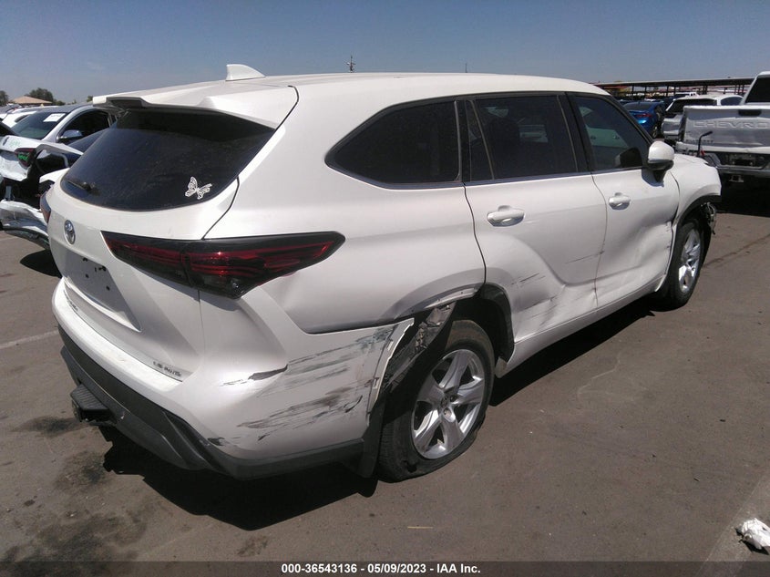 VIN 5TDBZRBH1LS047528 2020 TOYOTA HIGHLANDER LE/L
