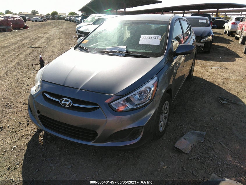 VIN KMHCT5AE3HU326015 2017 HYUNDAI ACCENT SE