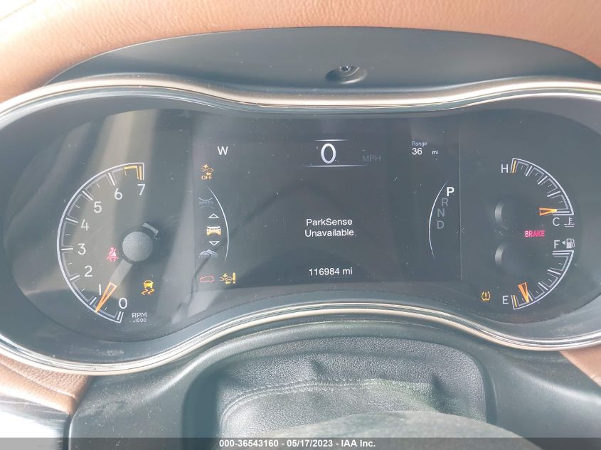 2016 JEEP GRAND CHEROKEE SUMMIT - 1C4RJFJG4GC319106