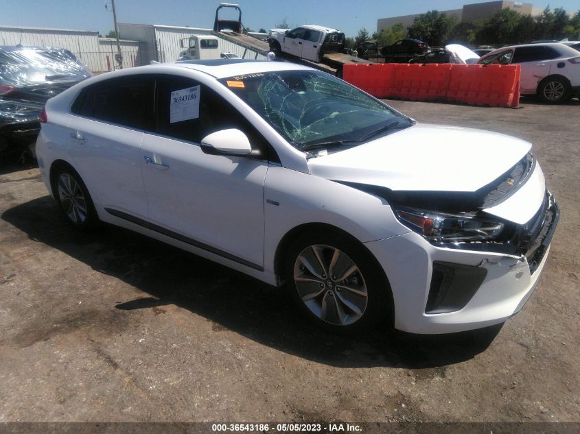 2018 HYUNDAI IONIQ HYBRID LIMITED - KMHC85LC6JU065983