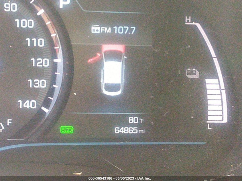 2018 HYUNDAI IONIQ HYBRID LIMITED - KMHC85LC6JU065983