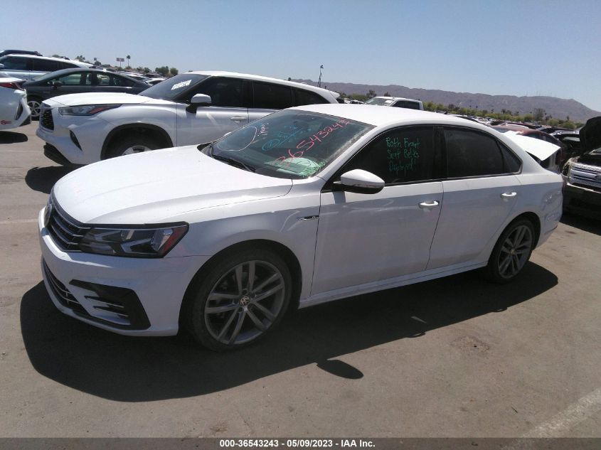 2018 VOLKSWAGEN PASSAT 2.0T S/R-LINE - 1VWAA7A34JC028285