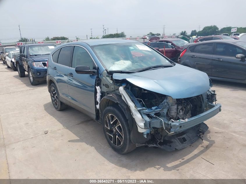 2016 HONDA CR-V SE - 2HKRM4H43GH665059