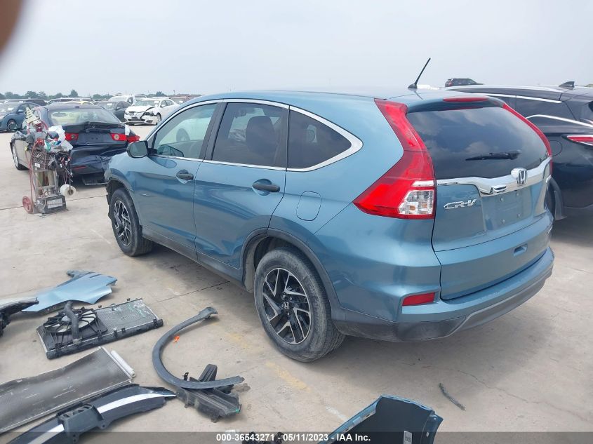 2016 HONDA CR-V SE - 2HKRM4H43GH665059