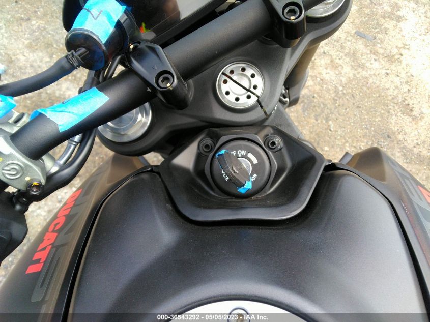 2022 DUCATI MONSTER - ZDMMAMDT0NB006651