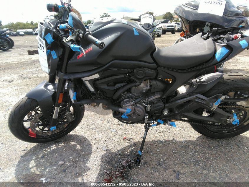 2022 DUCATI MONSTER - ZDMMAMDT0NB006651