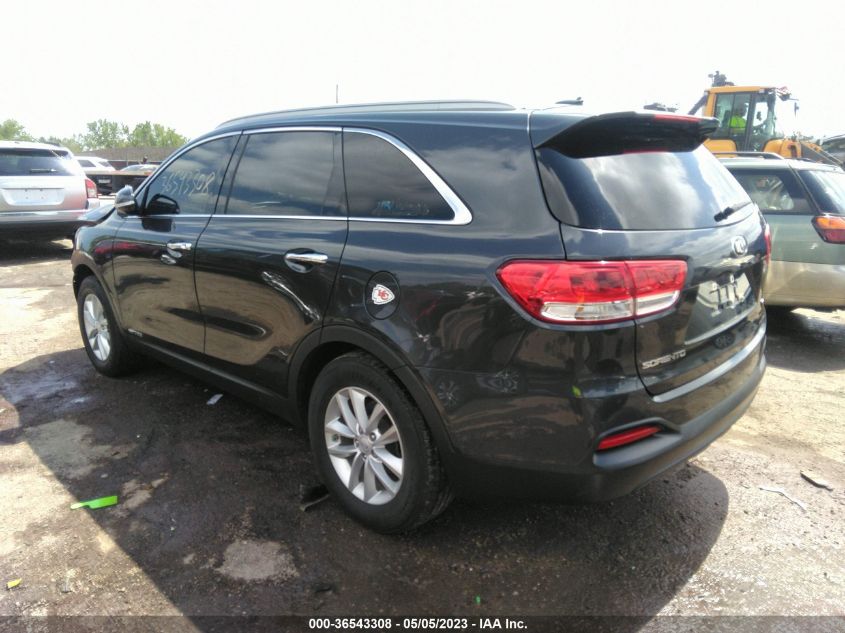 2018 KIA SORENTO LX V6 - 5XYPGDA58JG352752