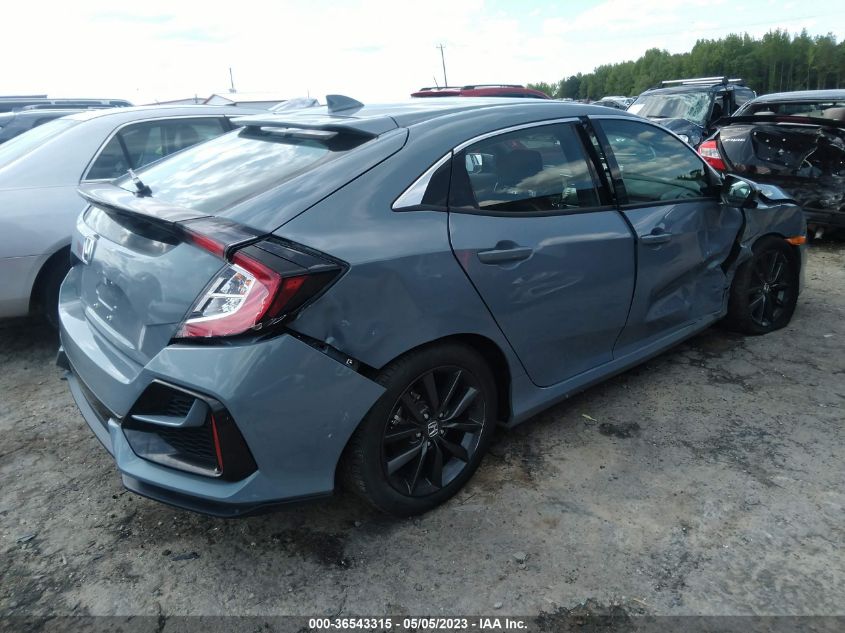 2020 HONDA CIVIC HATCHBACK EX - SHHFK7H64LU205508