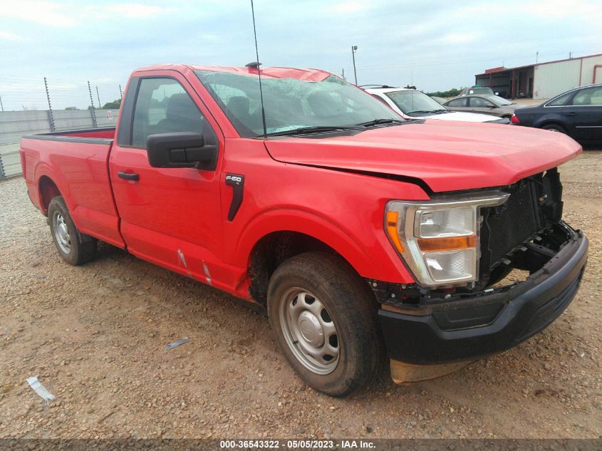 2021 FORD F-150 XL/XLT - 1FTMF1C5XMKE77185