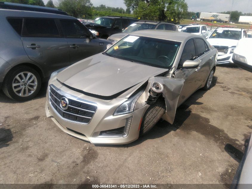 2014 CADILLAC CTS SEDAN RWD - 1G6AP5SX6E0178559