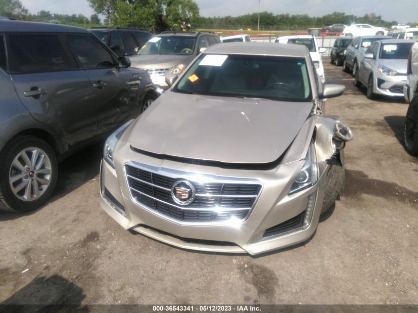 2014 CADILLAC CTS SEDAN RWD - 1G6AP5SX6E0178559