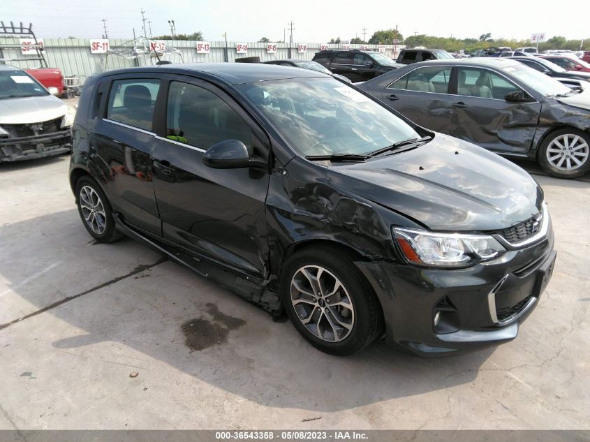 2020 CHEVROLET SONIC LT - 1G1JD6SB5L4131618