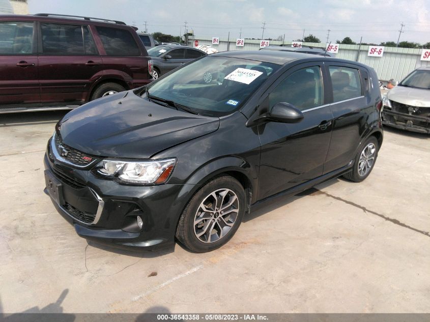 2020 CHEVROLET SONIC LT - 1G1JD6SB5L4131618