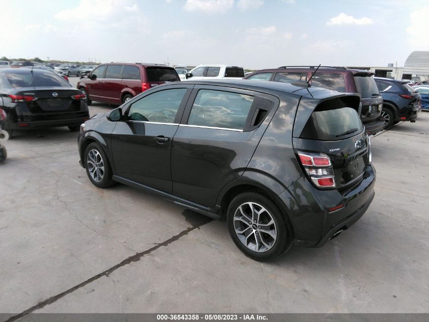 2020 CHEVROLET SONIC LT - 1G1JD6SB5L4131618