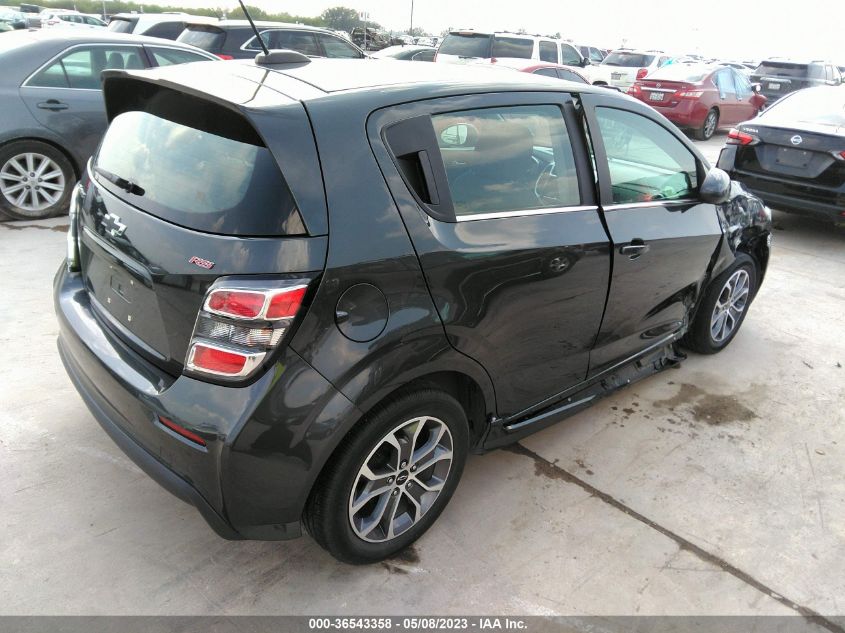 2020 CHEVROLET SONIC LT - 1G1JD6SB5L4131618