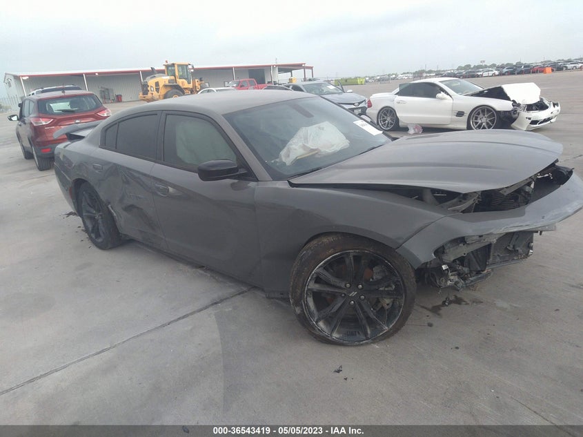 VIN 2C3CDXBG5JH196233 2018 DODGE CHARGER SXT