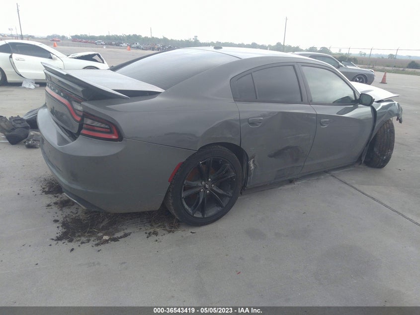 VIN 2C3CDXBG5JH196233 2018 DODGE CHARGER SXT