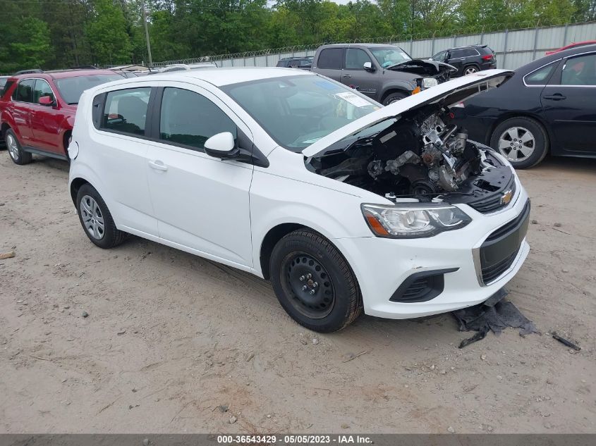 2017 CHEVROLET SONIC LT - 1G1JG6SH7H4154630