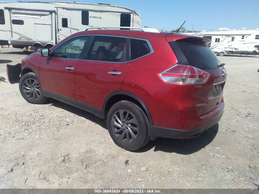 2016 NISSAN ROGUE SL - 5N1AT2MV8GC801244