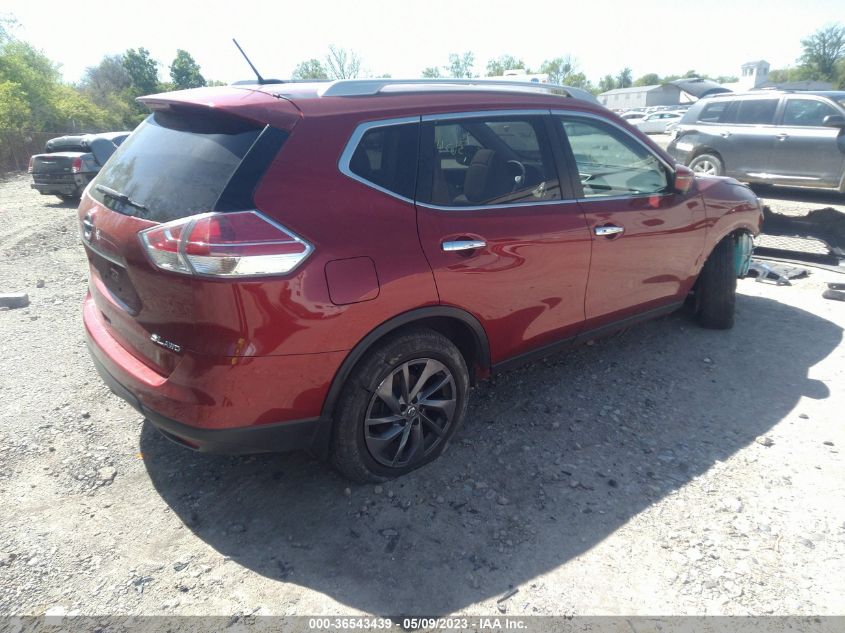 2016 NISSAN ROGUE SL - 5N1AT2MV8GC801244