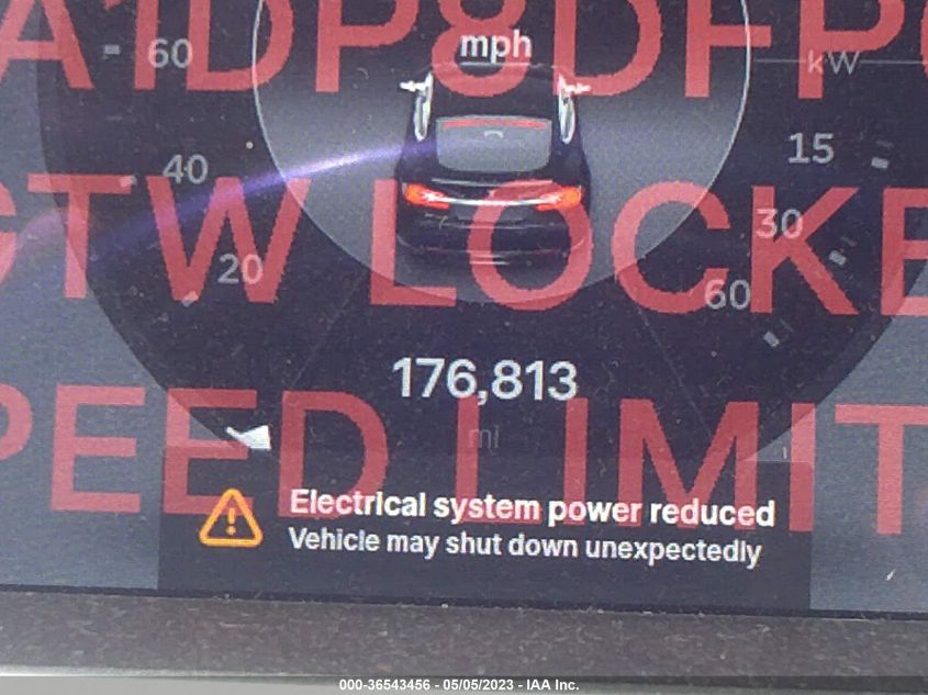 2013 TESLA MODEL S PERFORMANCE - 5YJSA1DP8DFP04327