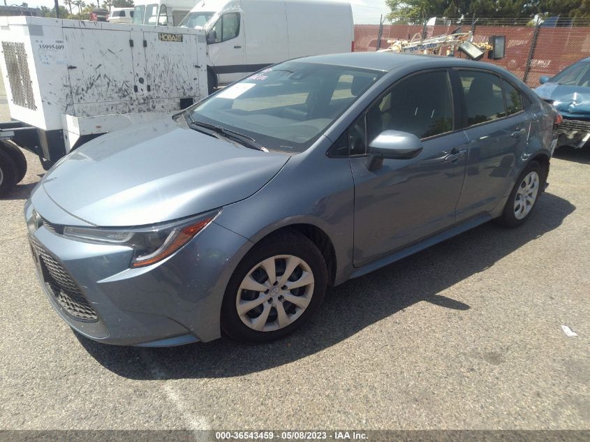 2022 TOYOTA COROLLA LE - JTDEPMAE3N3033115