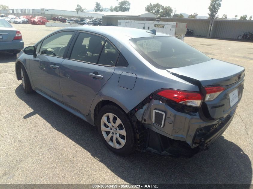 2022 TOYOTA COROLLA LE - JTDEPMAE3N3033115