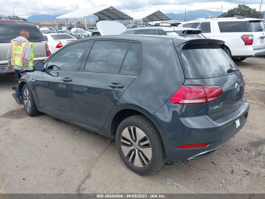 2019 VOLKSWAGEN E-GOLF SE - WVWKR7AU6KW909515
