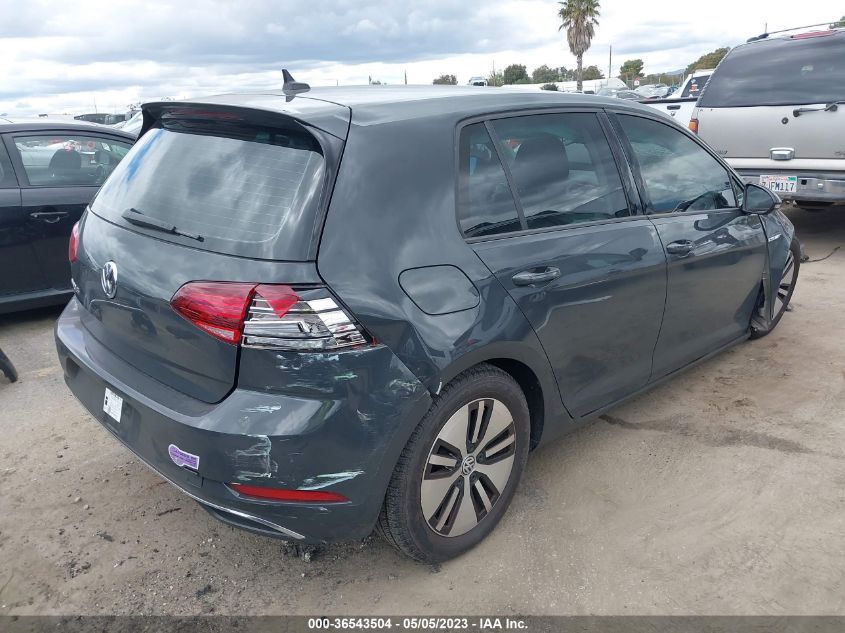 2019 VOLKSWAGEN E-GOLF SE - WVWKR7AU6KW909515