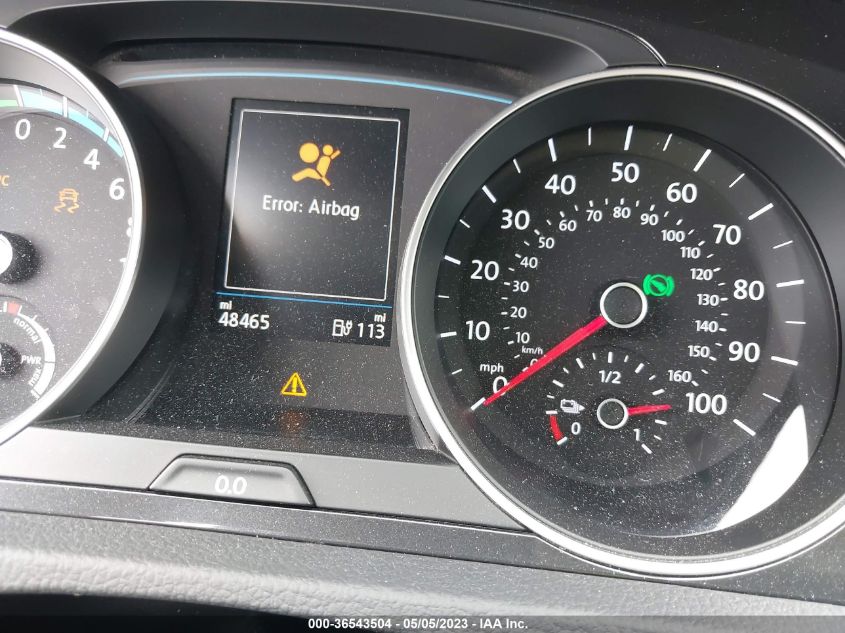 2019 VOLKSWAGEN E-GOLF SE - WVWKR7AU6KW909515