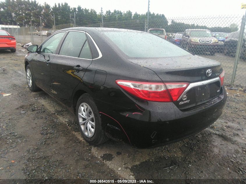 2016 TOYOTA CAMRY XLE/SE/LE/XSE - 4T4BF1FK1GR533307