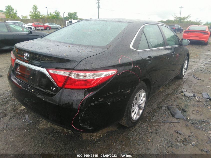 2016 TOYOTA CAMRY XLE/SE/LE/XSE - 4T4BF1FK1GR533307