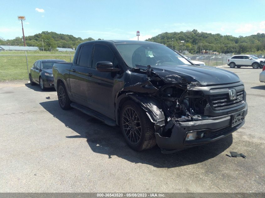 2018 HONDA RIDGELINE BLACK EDITION - 5FPYK3F88JB014881