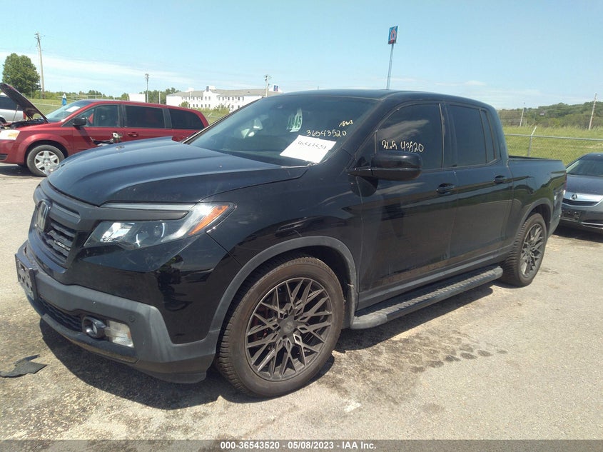 VIN 5FPYK3F88JB014881 2018 HONDA RIDGELINE BLACK EDITION